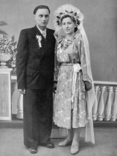 Сям’я Драбушэвіч. 1957 год. в. Казловічы