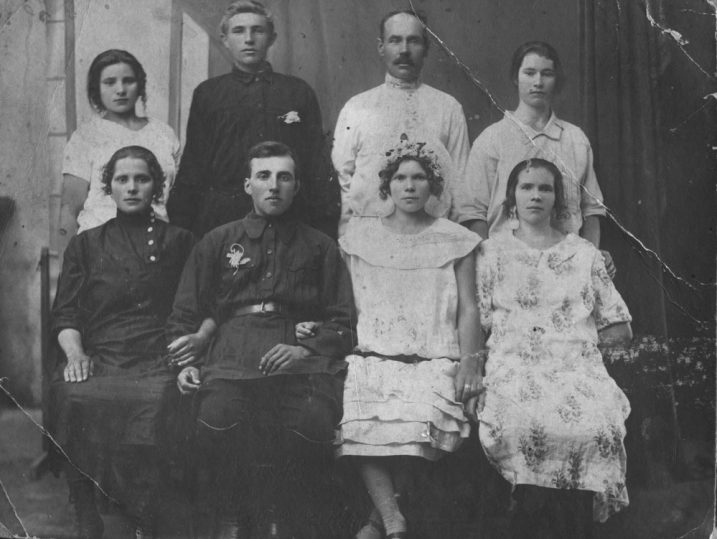 Сям’я Мірончык. 1935 год. в. Гарадзішча