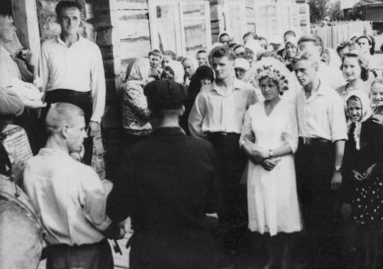 Сям’я Астроўскіх. 1963 год. в. Грэск