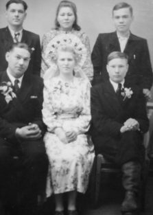 Сям’я Гардзейчык. 1953 год. в. Гарадзішча